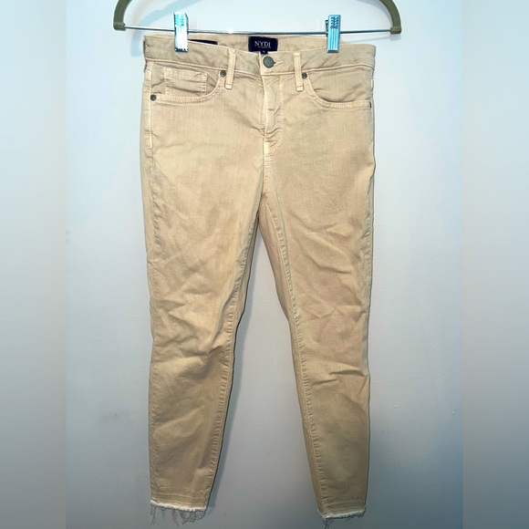 NYDJ AMI Skinny Ankle Khaki Jeans. - Picture 1 of 4